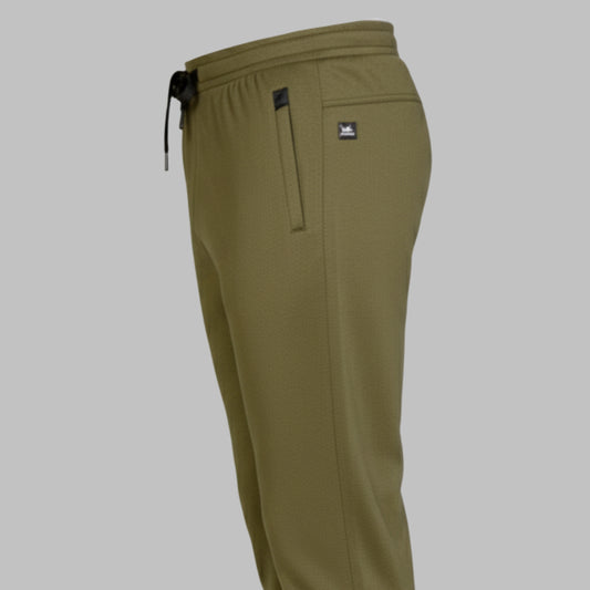 Olive Green Track Pants