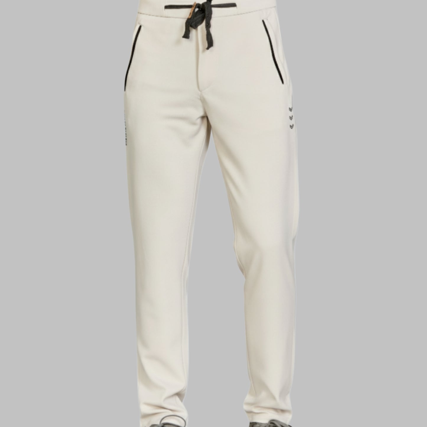 Sandstone White Track Pants