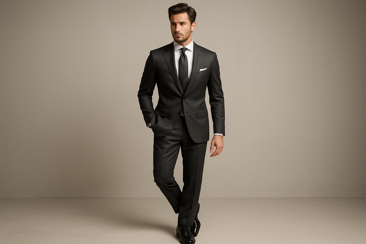 Another luxury clothing brand model male